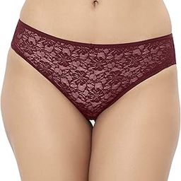 Lace Low Rise Seamed Floral Romance Bikini Panty-image-88