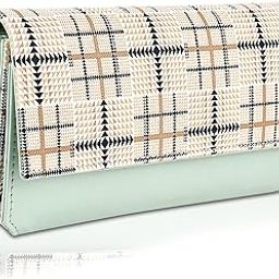 Women's Hand Clutch Wallet Purse trendy lock closure, phone holder, 4 cards pocket-picture-13
