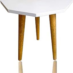 UHUD CRAFTSBeautiful Antique Wooden Foldable Side Table/End Table/Stool Living Room Kids Play Furniture Table Square Shape Medium-picture-15