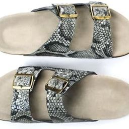 Viper Slide for Men | Bold Snakeskin Texture Slip-On Footwear | Cushioned Insole & Anti-Skid Sole | Comfortable Daily Slides | Stylish Outdoor Casual Sandals | UK5–UK10-image-40