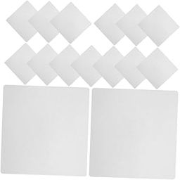 OKUMEYR 15pcs Qualitative Filter Sheets for Experiments High Absorption Paper Assorted Pack-image-59