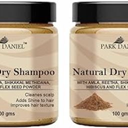 Natural Hair Shampoo Powder for Hair Growth 6 in 1 (Pack of 2, Each 50 grams) with Amla, Reetha, Shikakai, Methidana, Hibiscus & Flax Seed Powder | For Men & Women-image-57
