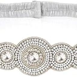 FASHIONS Traditional Maggam Work Cloth Saree Waist Belt stretchable Sontada Patti Vadanam Kamarpatta kamarband for Women-picture-38