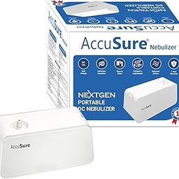 AccuSure DC Nebulizer Machine For Adults & Kids - Compressor Nebulizer Machine With Mouthpiece & Mask For Home Use This Product Comes With 1 Years Warranty.-picture-10