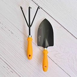 UGAOO Durable Gardening Hand Tool Kit for Gardening- 2 Pcs (Cultivator, Trowel)-picture-24