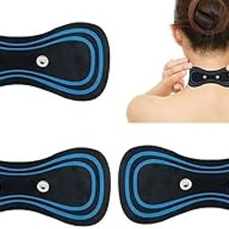 Portable Rechargeable Full Body Massager for Pain Relief, butterfly mini massager, ems massager, neck massager for cervical pain, mini massager, For Shoulder,Arms,Legs(3 PCS MASSAGER PAD)-5