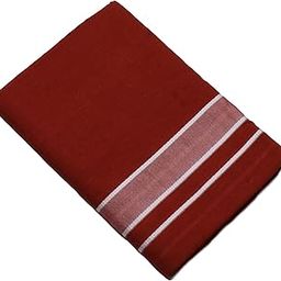 Cotton Men's Single Dhoti -1.9 Mtrs Color Cotton Dhoti Set of 1-image-7