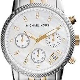 Analog Ritz Dual-Tone Bracelet Women's Watch MK5057-picture-53