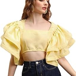 Women's Solid Regular Fit Tops-image-94
