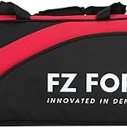 FZ Forza Play Line Square Badminton Bag - 6 Racket Capacity (Fiery red), Durable Polyester, Double Zipper, 2 Compartments, 40L Volume (19 x 30 x 72 cm)-image-39