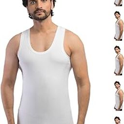 Men's Solid Regular Vest (Linear_White_RN_PO6_90_FBA_MFN_KON-image-25