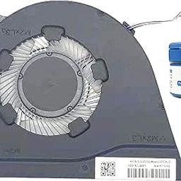 SpareWave High- Quality Replacement Internal CPU Cooling Fan for HP Laptop 14S-DQ, 14S-FQ, 14-FQ, 15-DY, 15S-FQ, 15-EF, 15S-EQ, 15T-DY. Comes With Complimentary MH501 Thermal Greasen (Cooling paste).-21