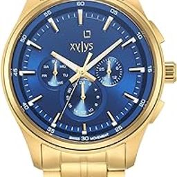 Xylys Quartz Analog Blue Dial Watch for Men-NS40035YM01E-image-10