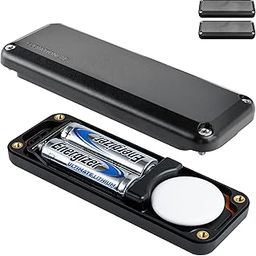 Elevation Lab TimeCapsule AirTag 10-Year Battery Case (2 Pack) - Over 14x More Capacity Than CR2032 | IP69 Waterproof, Uses AA Batteries, Patented-20