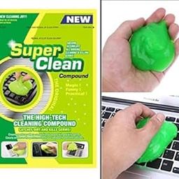Super Clean Magic Gel High Tech Cleaning Compound for Keyboard, Laptop, Mobile etc, Super Dust Removal-picture-29