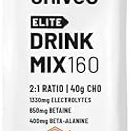 Unived Elite Drink Mix 160 | Isotonic Energy Drink | 2:1 Ratio & 40g Carbohydrates with Betaine & Beta-Alanine | Endurance Athletes Sports Drink (Orange Twist, 8 Pack)-10