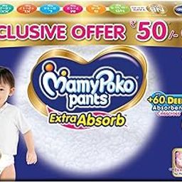 MamyPoko Pants Extra Absorb Baby Diapers, X- Large (XL), 30 Count, 12-17 kg-image-98