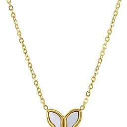 Little Butterfly Necklace for Women - 18K Gold Plated Necklace, Women's Jewellery | Gift for Girls & Women-image-60