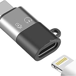 REDWIND Apple MFI Audio OTG Adapter USB C Male to Lightning Female for iPhone 16 15 Pro/Max Samsung, iOS Charging Cable Converter for ipad air Camera Mic Card Reader(Type-C to Lightning Black)-image-85