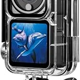 Acrylic Underwater Camera Diving Case 60 Meters Diving Dual Screen Set for DJI Action 2-image-13
