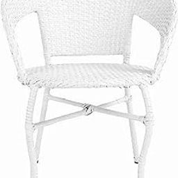 PRATHAM INDIA White Single Chair Beautiful Patio Furniture Set for Outdoor/Indoor Furniture for Garden || Balcony || Office Furniture || Café & Restaurant || Party Hall for Home Decoration-image-30
