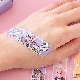 Newvent Printed Bandage For Kids & Adult | Water Proof Colourful Cartoon Printed Bandage | Self Adfhesive First Aid Bandage (20Pcs)-9