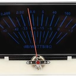 UniMarket® Power Amplifier Header, Durable High Accuracy VU Meter for Home for Recording Studio'-picture-25