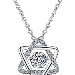0.5 CT GRA Certified Moissanite Pendant, 925 Sterling Silver With Free Chain; D Vvs1-image-42