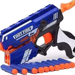 Toy Imagine Blaze Storm Hot Fire Dart Gun Toy for Target Shooting | Fun Battle Action Indoor & Outdoor Game | Birthday Gift for Boys & Girls | Long Range, 10 Suction Dart Bullets, 8+ Years.-image-22