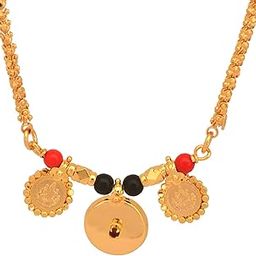 Mangalsutra With Chain 24" Length And Vati Tanmaniya One Gram Gold No.421 For Womens-image-13