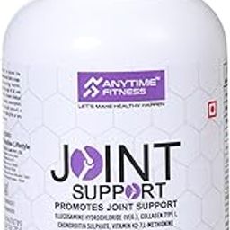 Anytime Fitness Joint Support Tablets for Men & Women | with Glucosamine, Collagen, Chondroitin and Calcium | Helps in Joints Mobility & Flexibility | Supports Cartilage Repair | 90 Tablets-13
