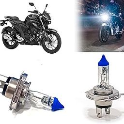 Auto Pearl Halogen H4 Front Headlight Bulb 12V/35W Ultra Bright Compatible with FZ 25 BS6 (Pack of 1)-image-87
