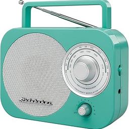 Portable AM/FM Radio in Teal-picture-15