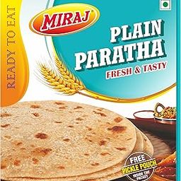 Miraj Plain Paratha (ready to eat, non frozen)(Pack of 4X4 PCS)-image-62