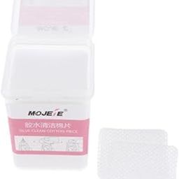 Enakshi® 3x200pcs Professional Eyelash Glue Bottle Remover Cotton Pads Wipes Lint Free|Health & Beauty | Makeup | Makeup Tools & Accessories | Eyelash Tools-image-29