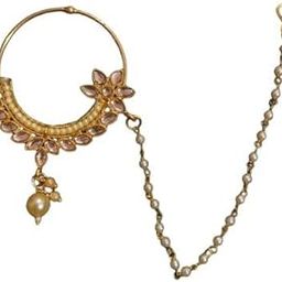 Aaruhi Creation Rajasthani Style Big Size Nosering Nath(Nosepin) for Ethnic Look-picture-52
