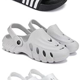Lightweight,Classic Slider || Sandals with Clogs for Men-Combo-COMBO(3)-3024-3135-3145-10 -P2-image-99