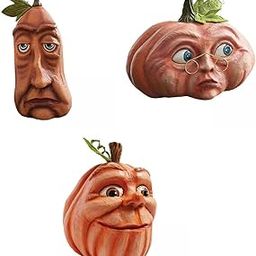 MERISHOPP 3PCS Expressive Big Eye Pumpkin Man Statue Ornament Garden Decor|Home & Garden|Holiday & Seasonal D?©cor|Christmas & Winter|Christmas & Winter D?©cor-image-53