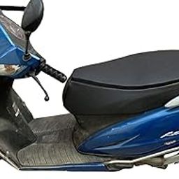 Sahara Seats Rexine Bike Seat Cover for Activa Old 3G/4G/5G/6G, Black-image-19