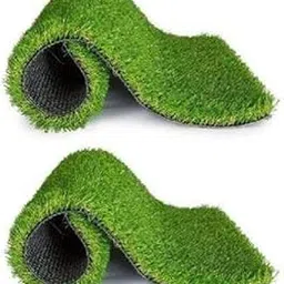 RevaTex Outdoor Green Bliss Synthetic Turf Mat – Perfect for Lawn & Patio Eco-Luxe Trim Grass Mat, Light Weight and Flexible Base in Nature (Size 35 cm by 55 cm) (Pack of 2)-image-3