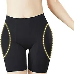 munaafi Womens Butt Enhancer Removeable Padded Panties Plus Cycling Shorts Shapewear Foam Buttock Hip Pads Lifter.-picture-4