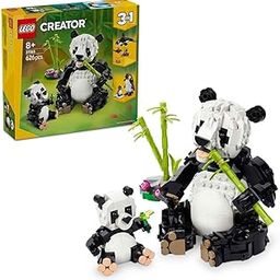LEGO Creator 3in1 Wild Animals: Panda Family Toy Playset 31165 Building Blocks Toys for 8+ Gift for Boys and Girls-15