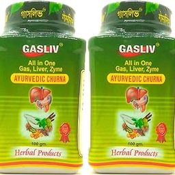Gasliv Ayurvedic Churna for Gas, Liver, Zyme (Pack of 2)-image-75