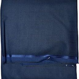 100'S BLUE COLOUR CHECKERED UNSTITCHED TROUSER FABRIC -1.30 METRES - VV5092-image-45
