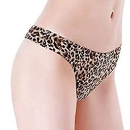 Women's Animal Print Model's Bikini Panty Lingerie-15