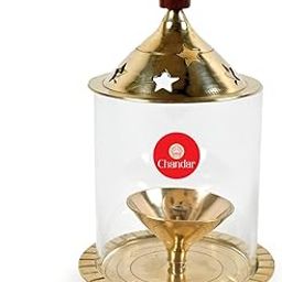 Akhand Diya for Puja – Long-Lasting Brass Oil Lamp for Prayer & Meditation Long-Burning Puja Diya, Akhand Jyoti-image-30