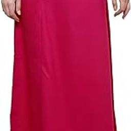 Cotton Petticoat for Saree - Plus Size Saree Petticoat for Women | Comfortable and Breathable Saree Underskirt with Drawstring-image-28