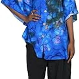 Abstract Print Caftan Tunic Plus size beach cover up Kaftan | One size fits all | 100% Imported Polyester-image-97