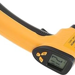 Handheld Temperature Meter, Comfortable Grip ‑50‑550℃ Infrared Thermometer Non 12:1 Distance to Spot Ratio Backlight Function for Household Use-image-35
