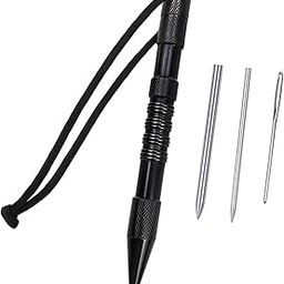 LICHTS Paracord Lacing Needles Stainless Steel Tool Set FID Lacing Stitching 4Pcs-picture-30